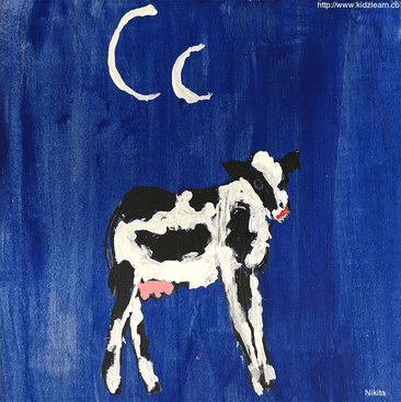 A picture of Cow - Alphabet C